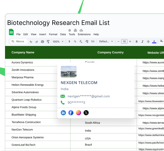 Instant access database