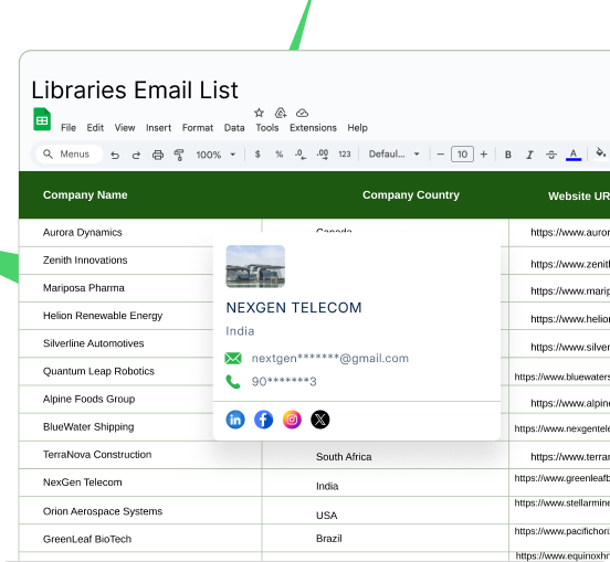 Instant access database